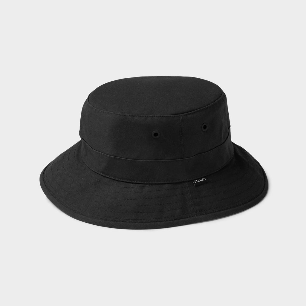 Tilley-Waxed Bucket Hat-Hats & Scarves-Black-Small-Much and Little Boutique-Vancouver-Canada
