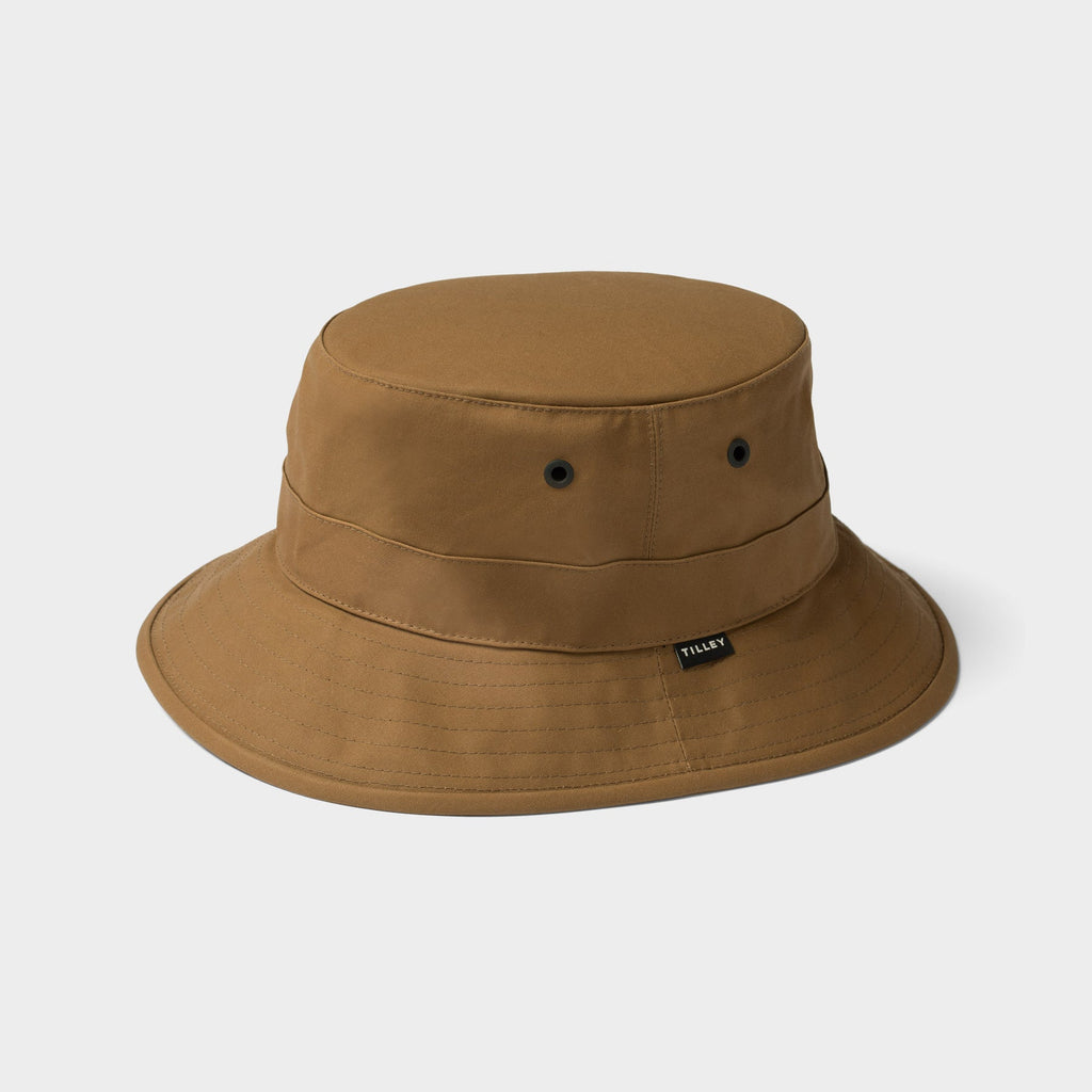 Tilley-Waxed Bucket Hat-Hats & Scarves-British Tan-Small-Much and Little Boutique-Vancouver-Canada