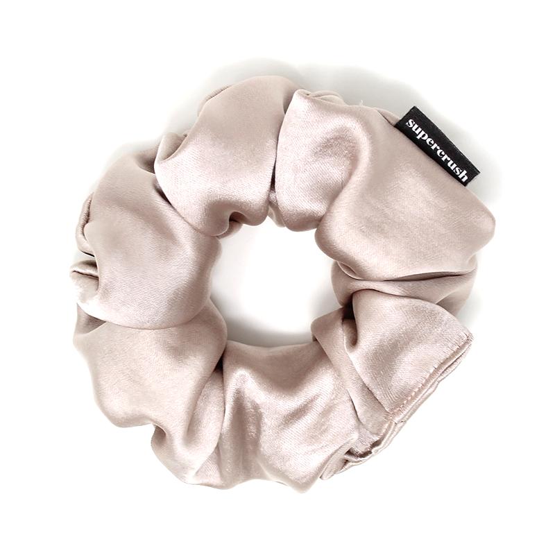 Supercrush-Regular Scrunchie-Hair Accessories-Moonstone Satin-O/S-Much and Little Boutique-Vancouver-Canada