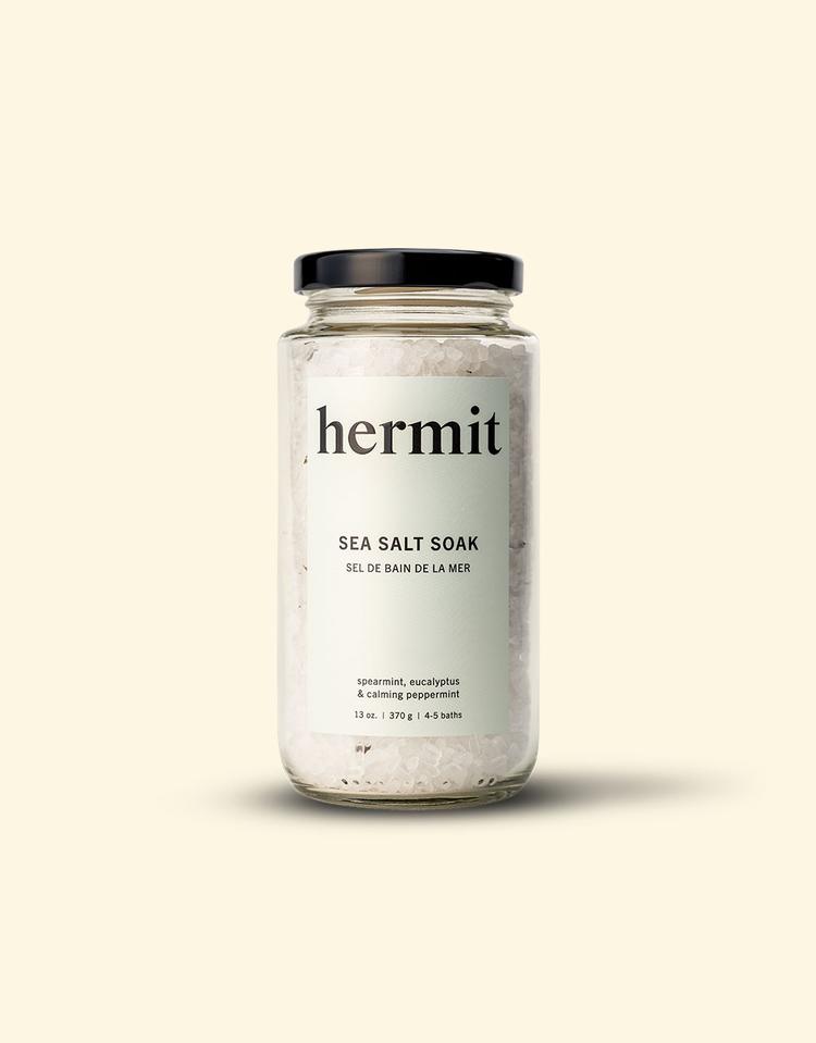 Hermit Goods-Salt Soak-Body Care-Sea-370g-Much and Little Boutique-Vancouver-Canada