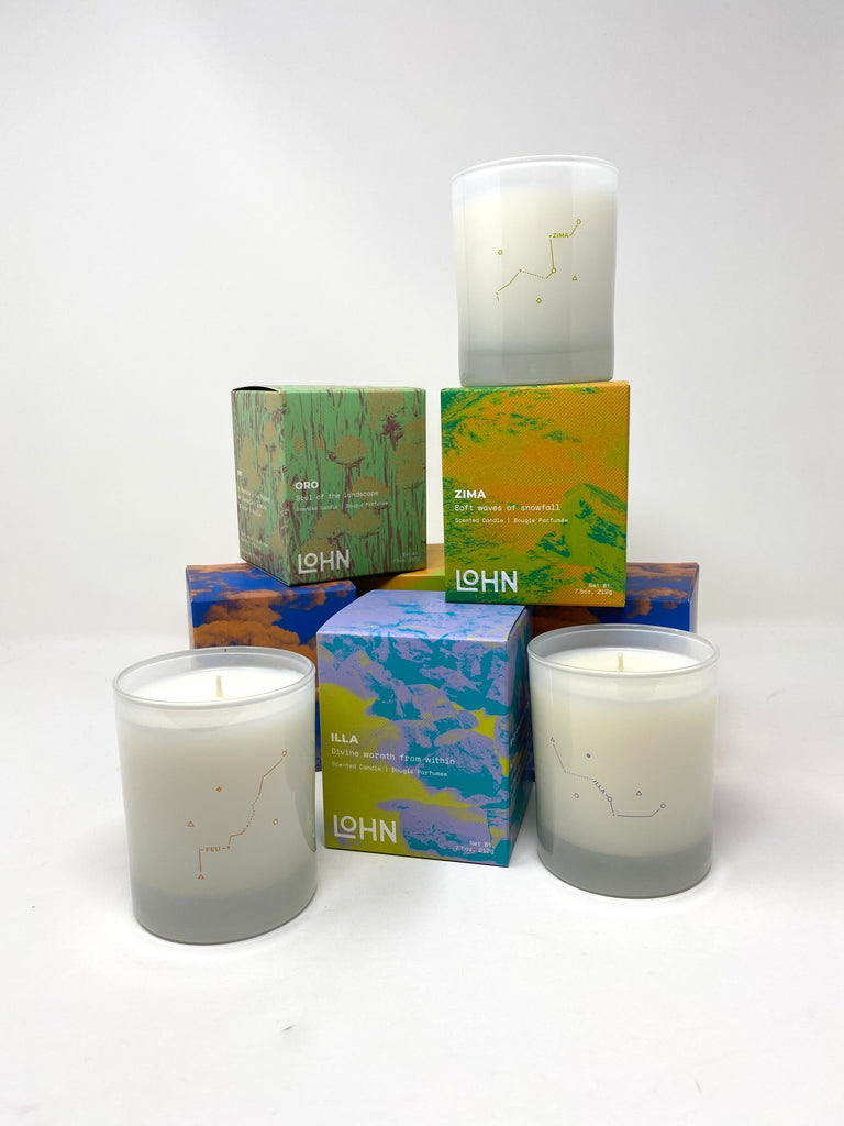 LOHN-Coconut & Soy Wax Scented Candle-Candles & Home Fragrance-Much and Little Boutique-Vancouver-Canada