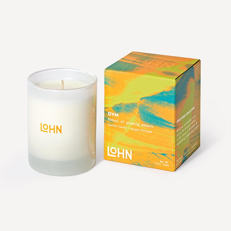 LOHN-Coconut & Soy Wax Scented Candle-Candles & Home Fragrance-Dym-7.5oz-Much and Little Boutique-Vancouver-Canada