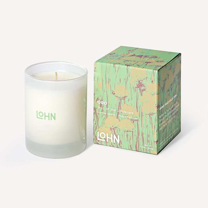 LOHN-Coconut & Soy Wax Scented Candle-Candles & Home Fragrance-Oro-7.5oz-Much and Little Boutique-Vancouver-Canada