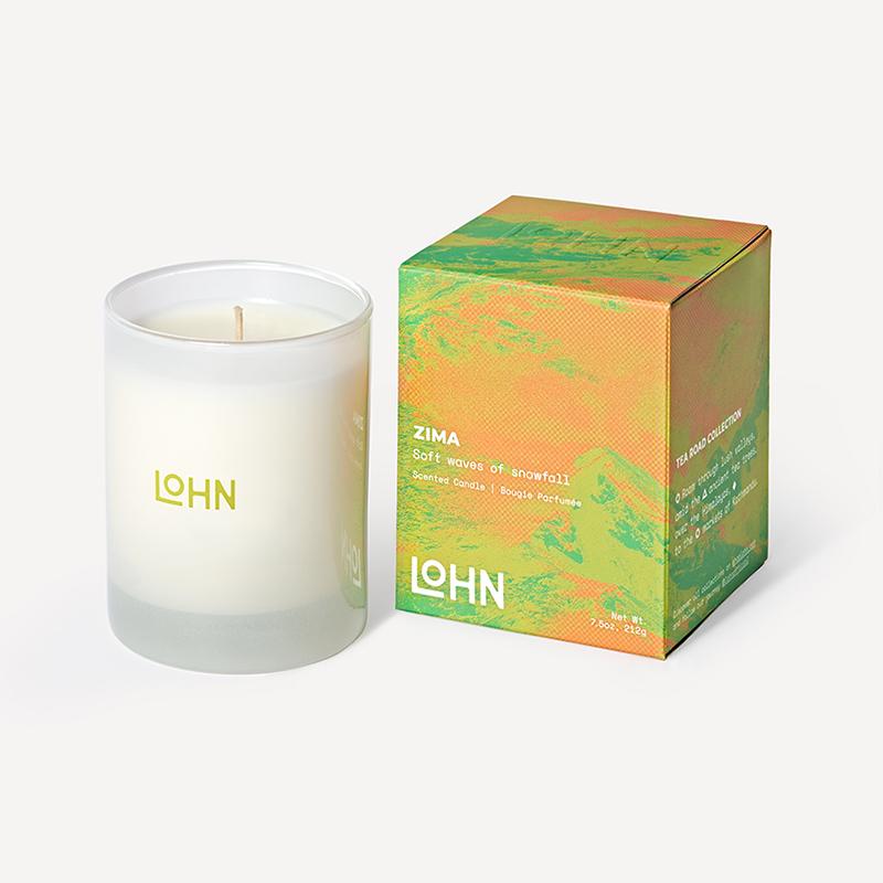 LOHN-Coconut & Soy Wax Scented Candle-Candles & Home Fragrance-Zima-7.5oz-Much and Little Boutique-Vancouver-Canada