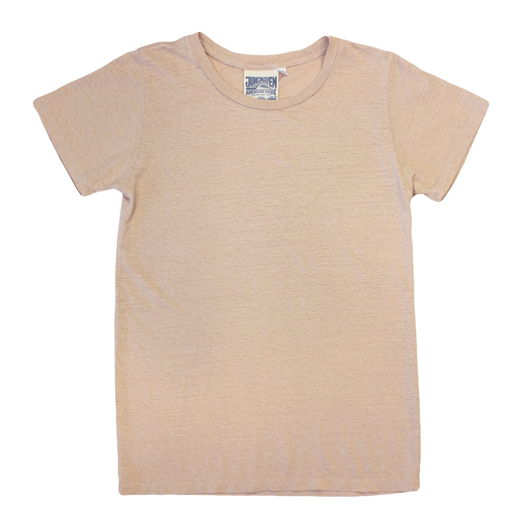 Jungmaven-Lorel Tee-Casual Tops-Dusty Pink-XSMALL-Much and Little Boutique-Vancouver-Canada