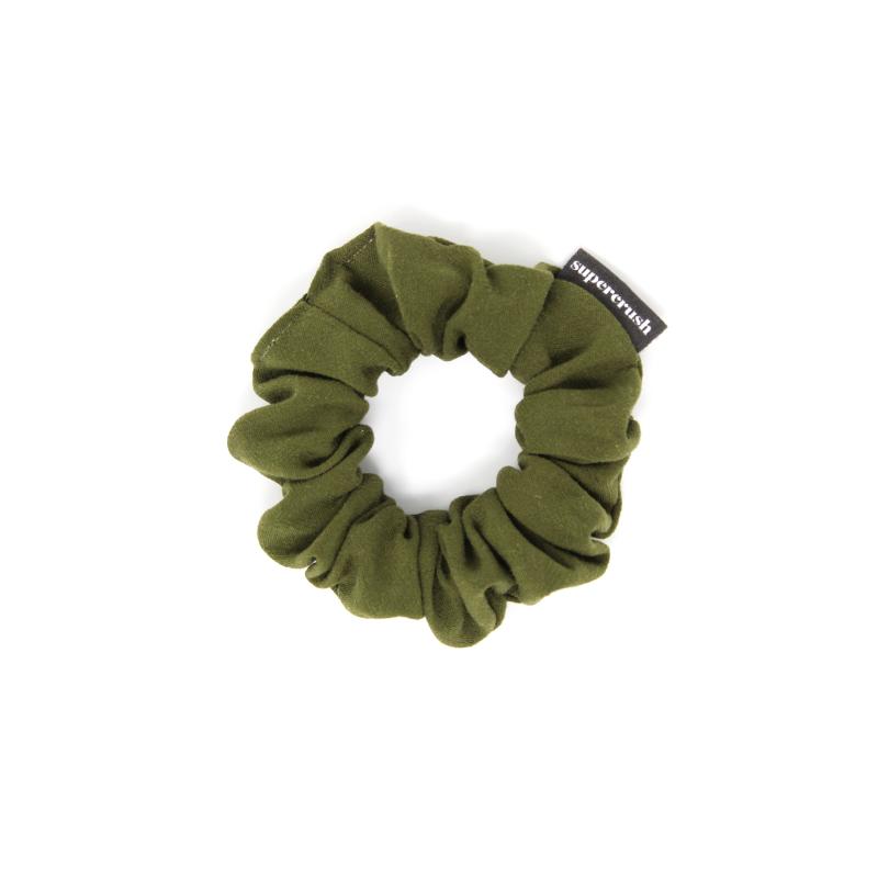 Supercrush-Skinny Scrunchie-Hair Accessories-Moss-O/S-Much and Little Boutique-Vancouver-Canada