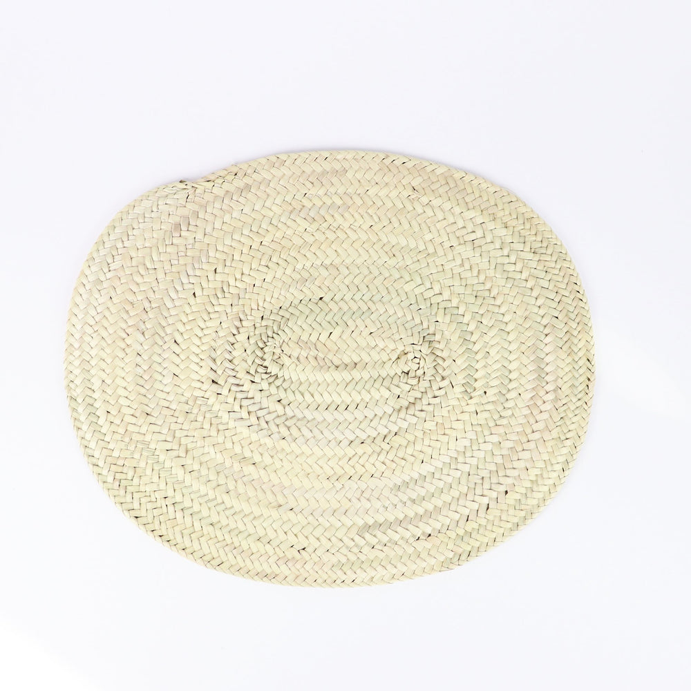 Socco Designs-Straw Oval Placemat-Kitchenware-Much and Little Boutique-Vancouver-Canada