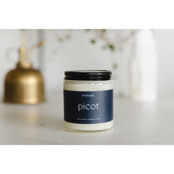 Picot Collective-Wildwood Candle-Candles & Home Fragrance-Much and Little Boutique-Vancouver-Canada