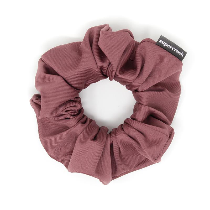 Supercrush-Regular Scrunchie-Hair Accessories-Plum Sport-O/S-Much and Little Boutique-Vancouver-Canada