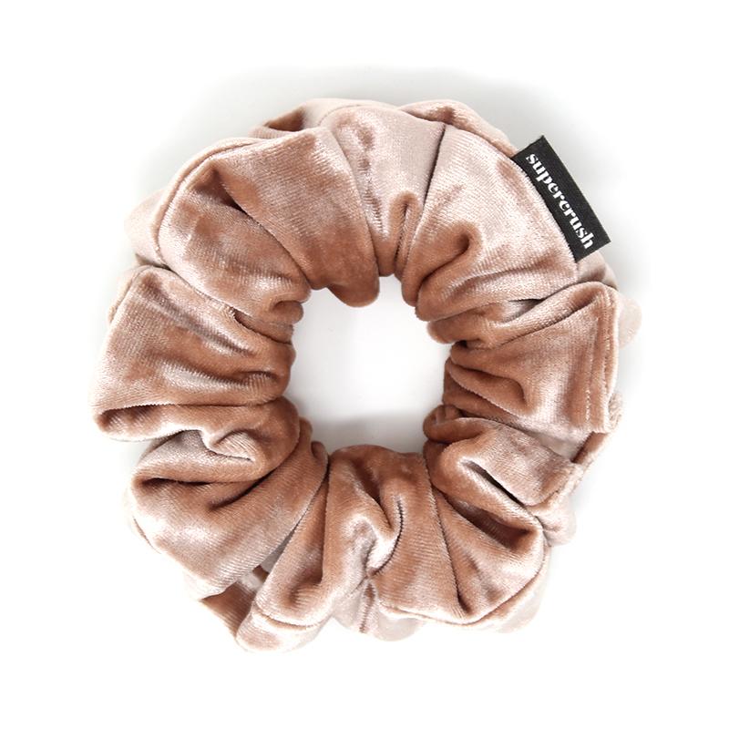 Supercrush-Regular Scrunchie-Hair Accessories-Rose Velvet-O/S-Much and Little Boutique-Vancouver-Canada