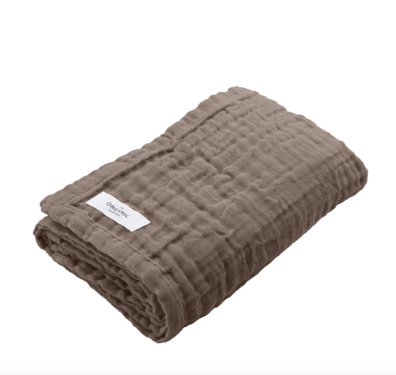 The Organic Company-Fine Hand Towel-Bath-Clay-60 x 100 cm-Much and Little Boutique-Vancouver-Canada