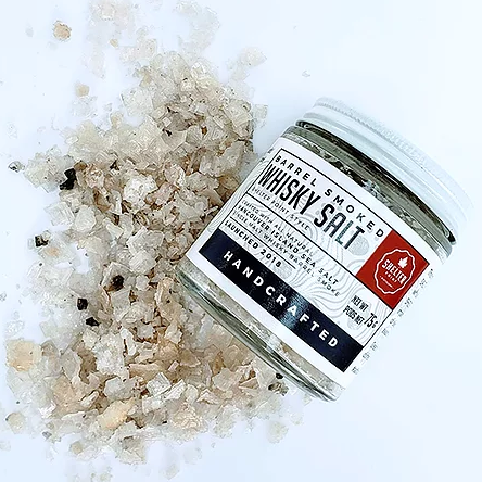 Vancouver Island Salt Co-Barrel Smoked Whiskey Salt-Pantry-Much and Little Boutique-Vancouver-Canada