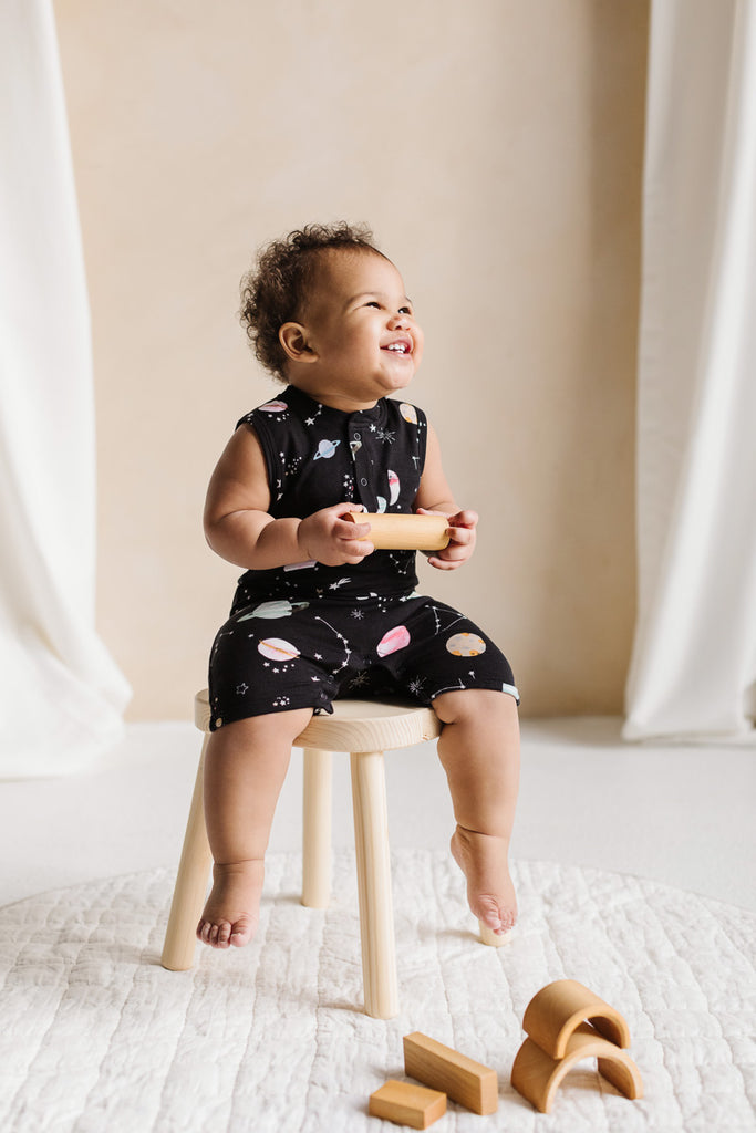 Loulou Lollipop-Short Romper-Clothing-Much and Little Boutique-Vancouver-Canada