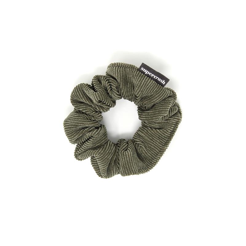 Supercrush-Skinny Scrunchie-Hair Accessories-Sage Corduroy-O/S-Much and Little Boutique-Vancouver-Canada