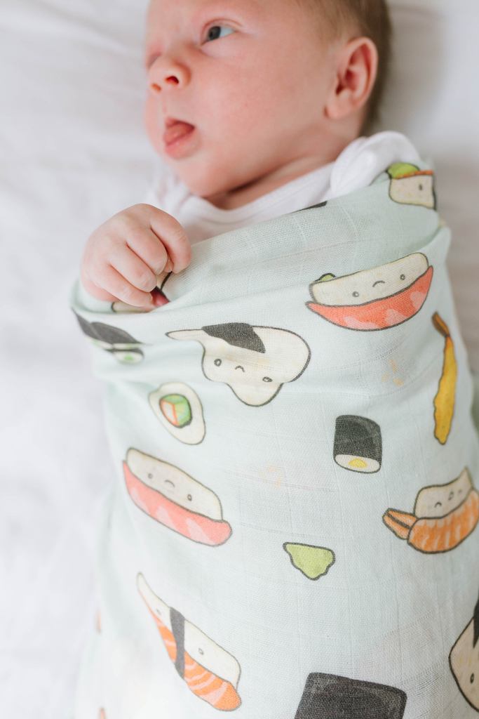 Loulou Lollipop-Muslin Swaddle-Blankets & Swaddles-Much and Little Boutique-Vancouver-Canada