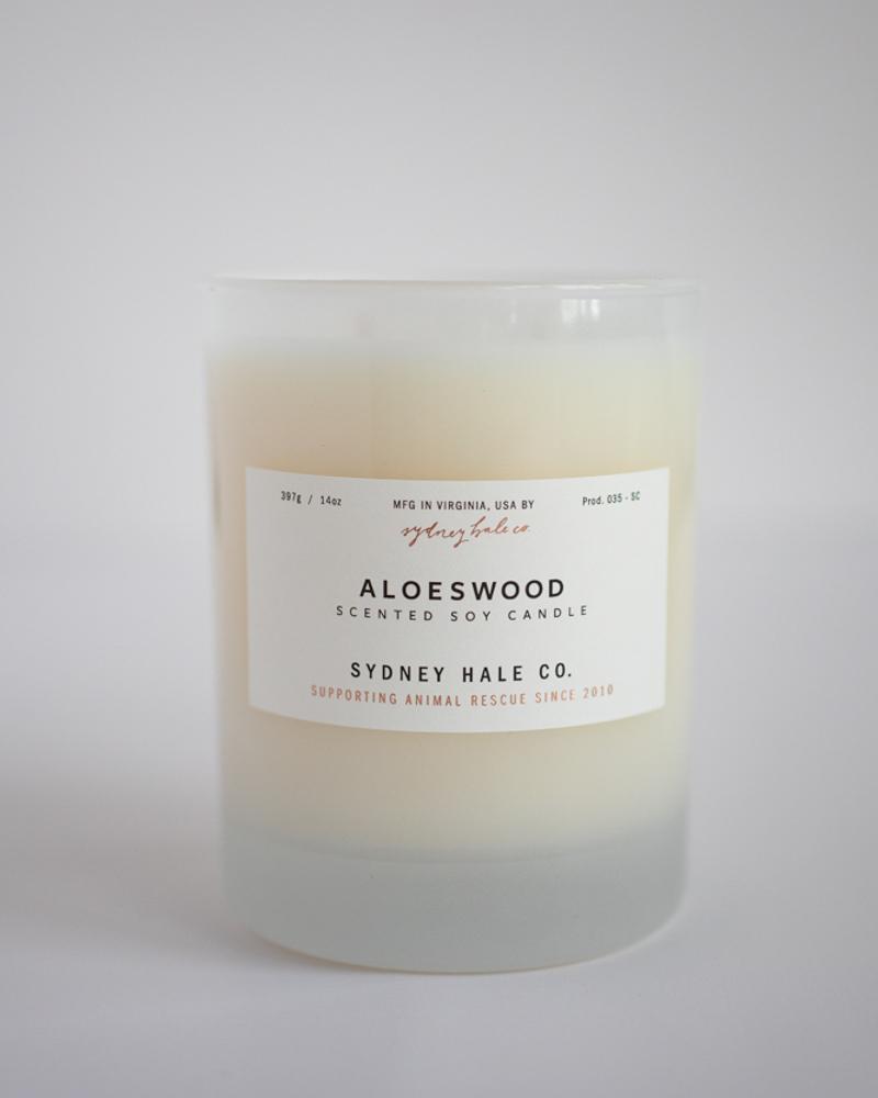 Sydney Hale-Aloeswood Soy Candle-Candles & Home Fragrance-Much and Little Boutique-Vancouver-Canada