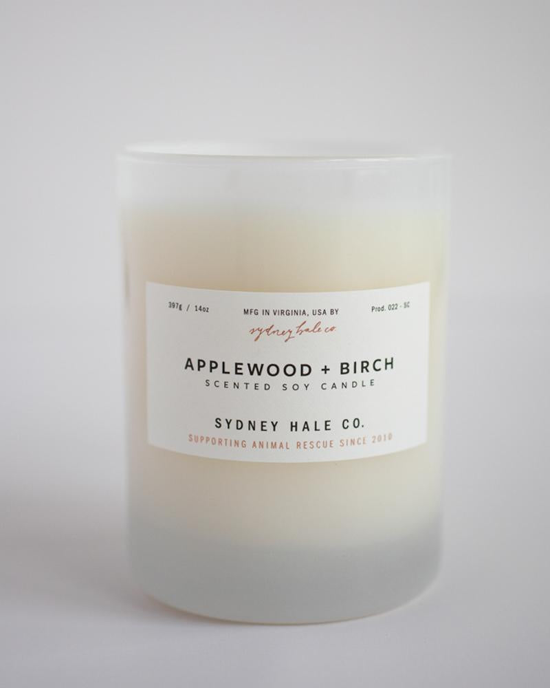 Sydney Hale-Applewood & Birch Soy Candle-Candles & Home Fragrance-Much and Little Boutique-Vancouver-Canada