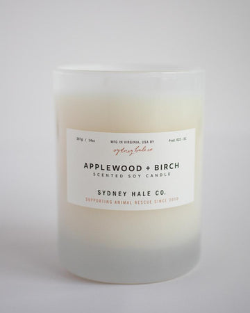 Sydney Hale-Applewood & Birch Soy Candle-Candles & Home Fragrance-Much and Little Boutique-Vancouver-Canada