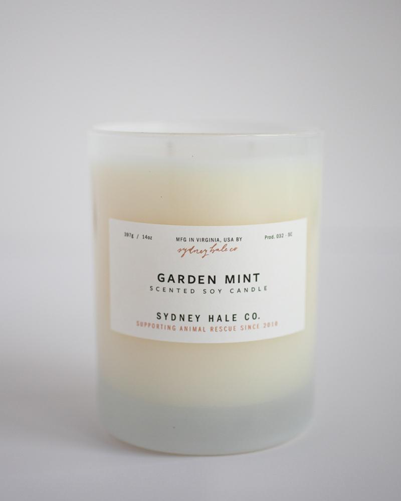 Sydney Hale-Garden Mint Soy Candle-Candles & Home Fragrance-Much and Little Boutique-Vancouver-Canada