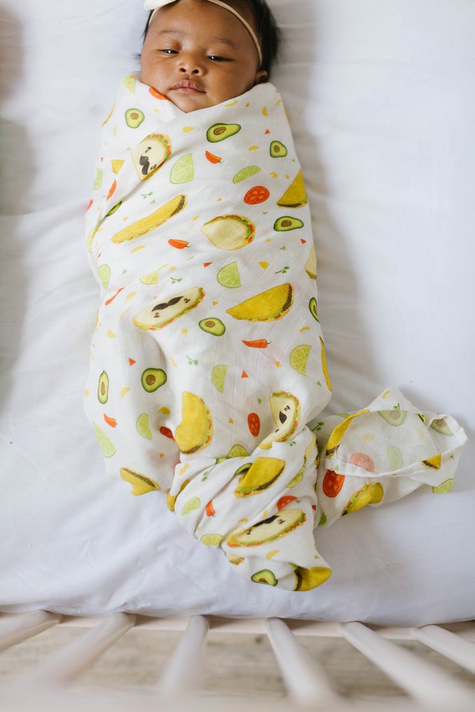 Loulou Lollipop-Muslin Swaddle-Blankets & Swaddles-Much and Little Boutique-Vancouver-Canada
