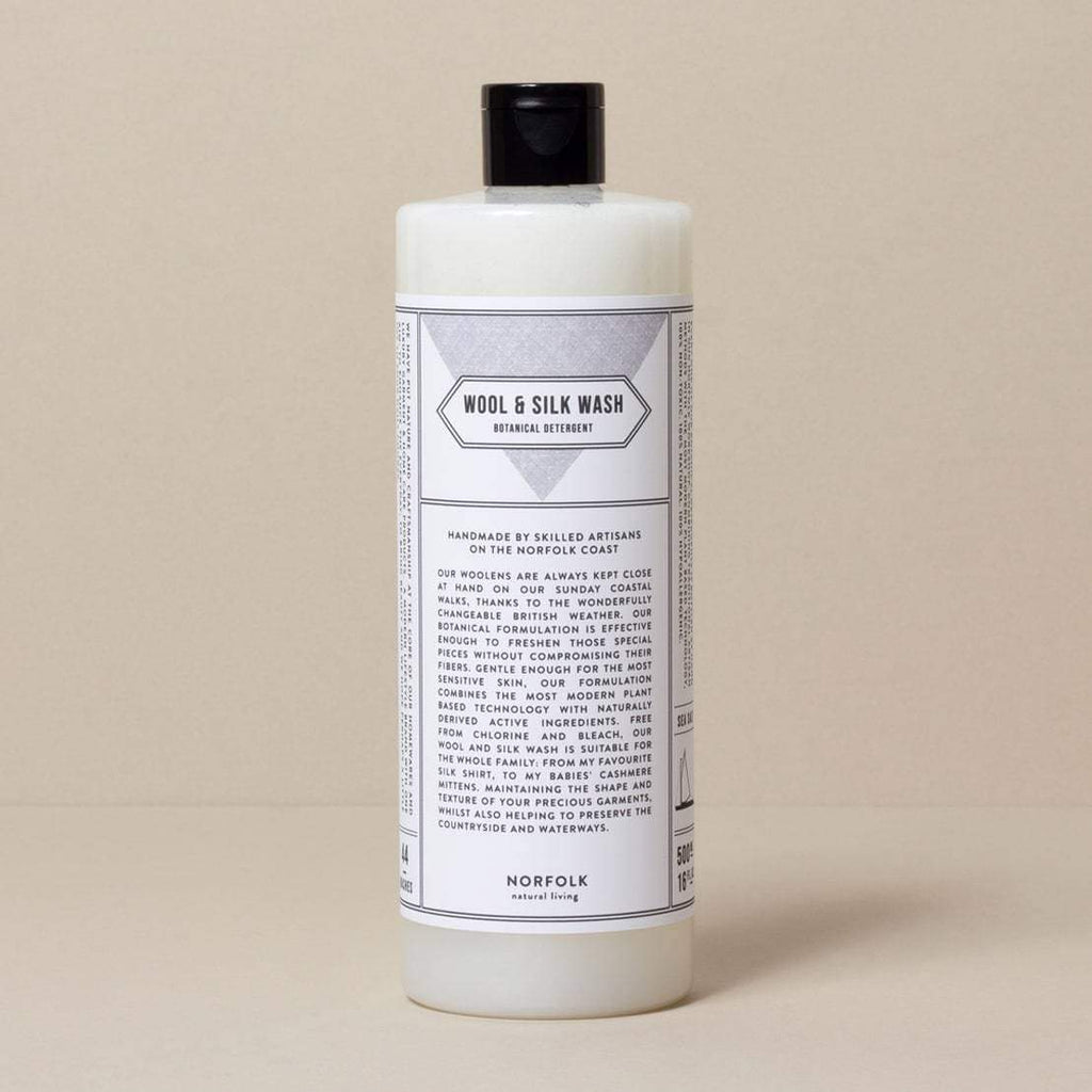 Norfolk Natural Living-Norfolk Natural Living Natural Laundry Detergent-Cleaning & Utility-WOOL & SILK-500ML-Much and Little Boutique-Vancouver-Canada