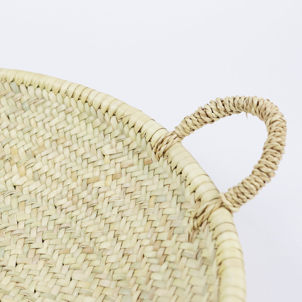 Socco Designs-Moroccan Woven Straw Catch All - Small-Home Organization-Much and Little Boutique-Vancouver-Canada