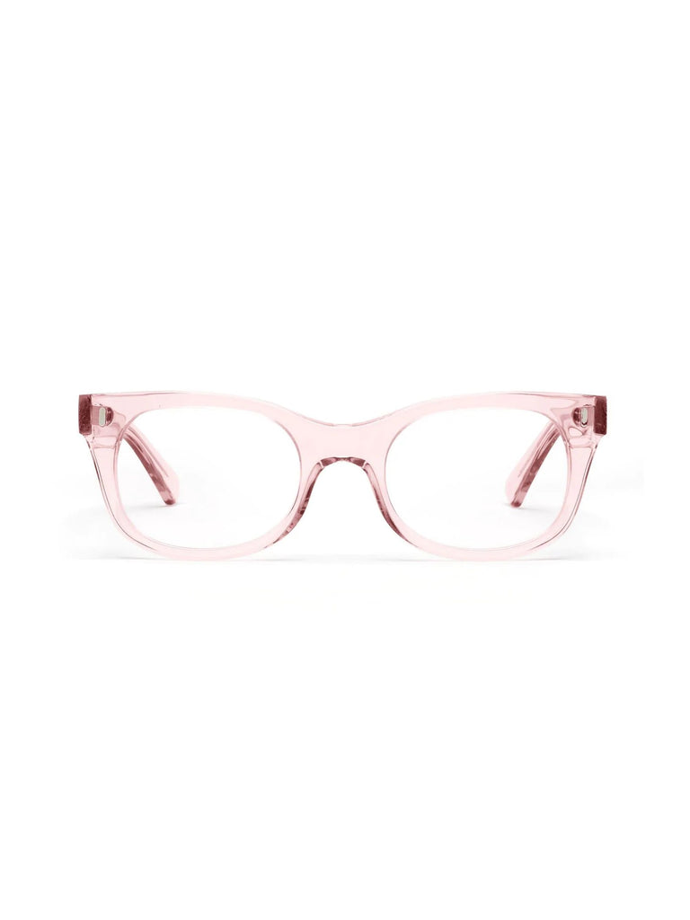 Caddis-BIXBY Reading Glasses-Eyewear-Polished Clear Pink-1.00-Much and Little Boutique-Vancouver-Canada
