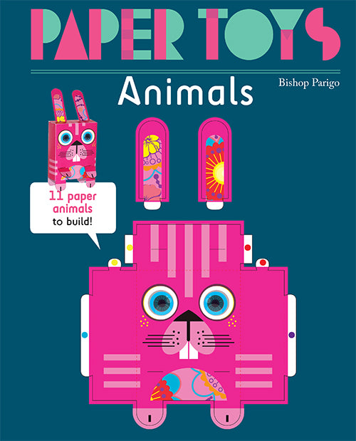 Gingko Press-Paper Toys-Children's Books-Animals-O/S-Much and Little Boutique-Vancouver-Canada