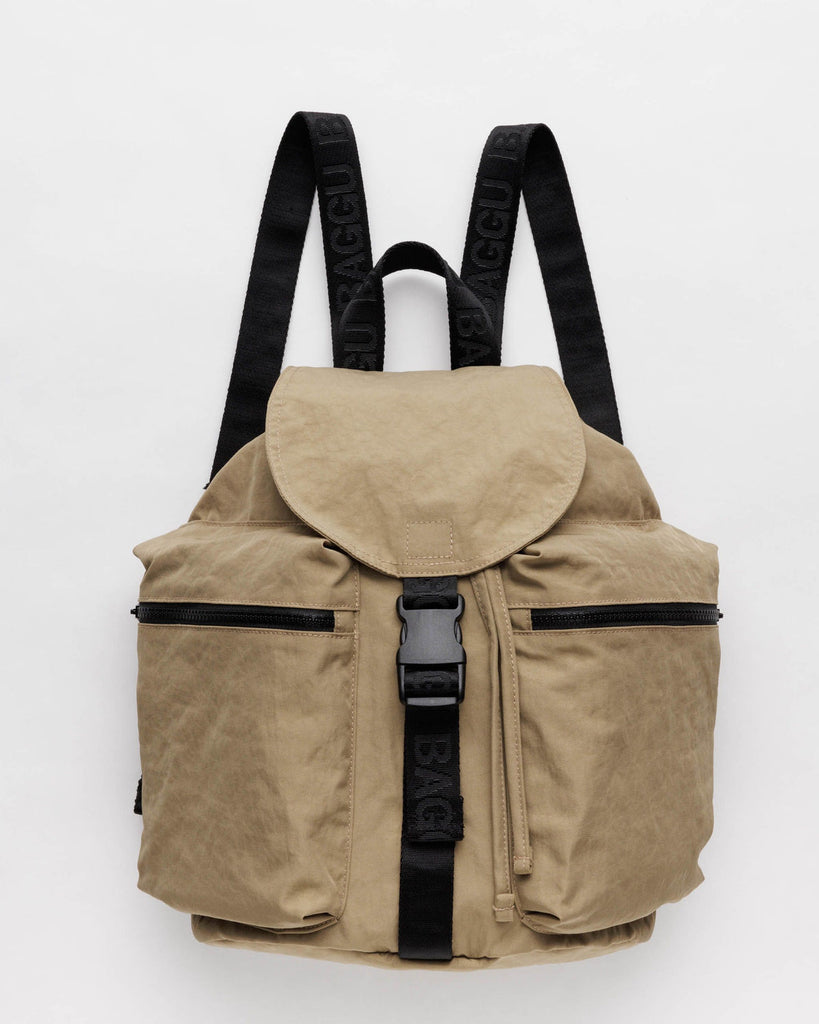 Baggu-Sport Backpack-Bags & Wallets-Dark Khaki-Much and Little Boutique-Vancouver-Canada