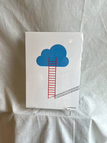 Graphic Factory-Ladder And Cloud Print-Art & Decor-Much and Little Boutique-Vancouver-Canada
