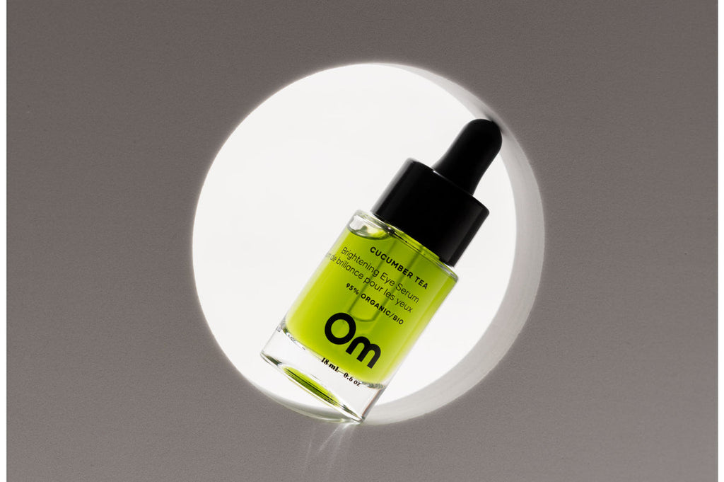Om Organics-Cucumber Tea Brightening Eye Serum 18Ml-Skincare-Much and Little Boutique-Vancouver-Canada