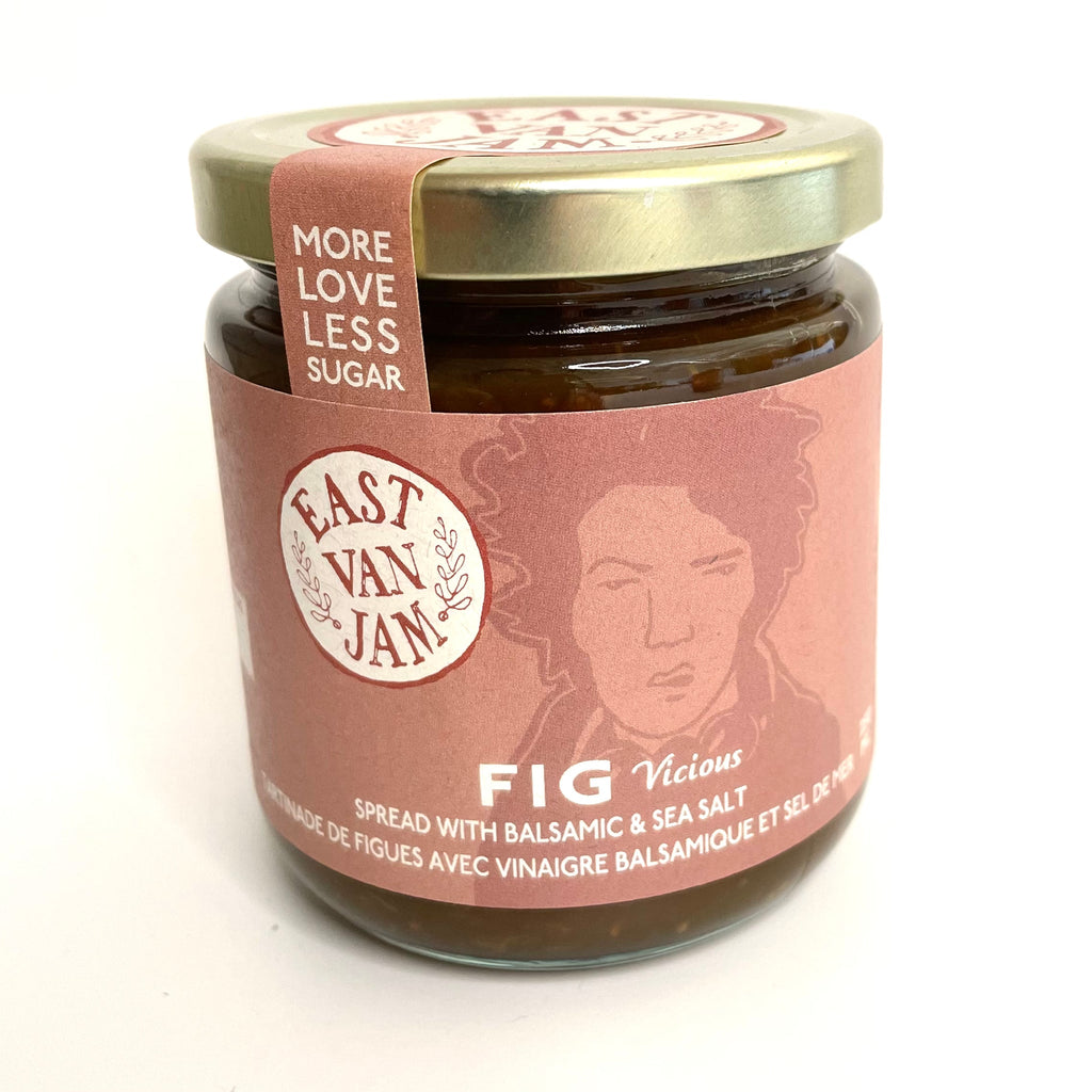 East Van Jam-Locally Made Jam-Pantry-Fig Vicious-250ml-Much and Little Boutique-Vancouver-Canada