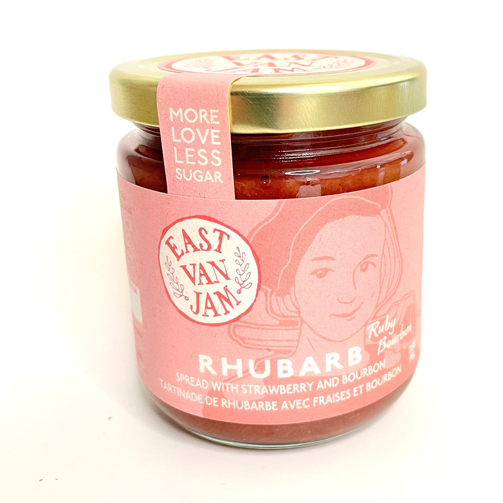 East Van Jam-Locally Made Jam-Pantry-Ruby Bourbon-250ml-Much and Little Boutique-Vancouver-Canada