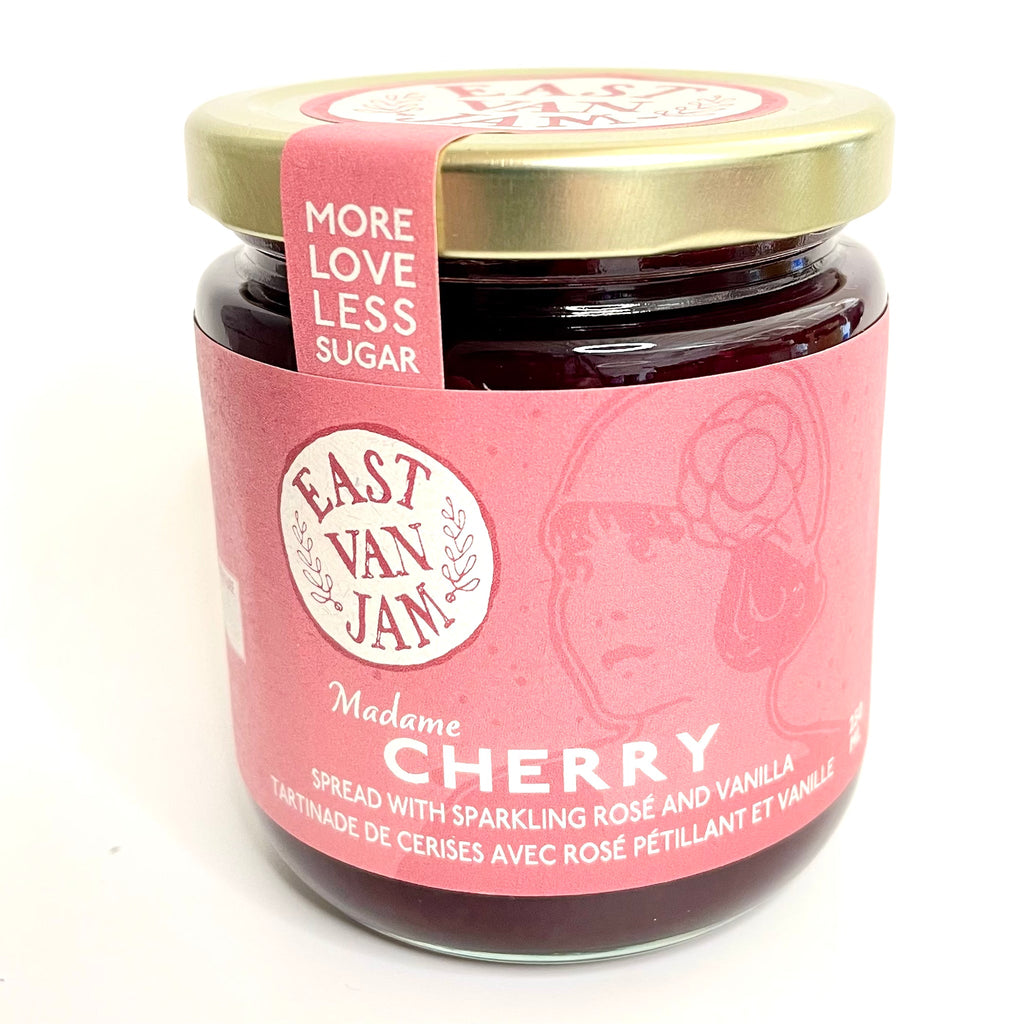 East Van Jam-Locally Made Jam-Pantry-Madame Cherry-250ml-Much and Little Boutique-Vancouver-Canada