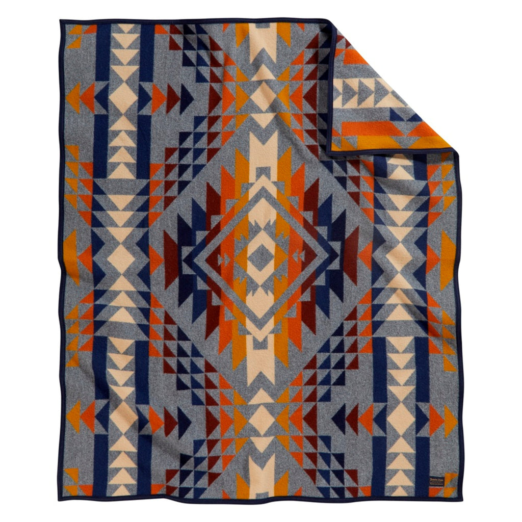 Pendleton-Smith Rock Jacquard Napped Throw-Throws & Blankets-Much and Little Boutique-Vancouver-Canada