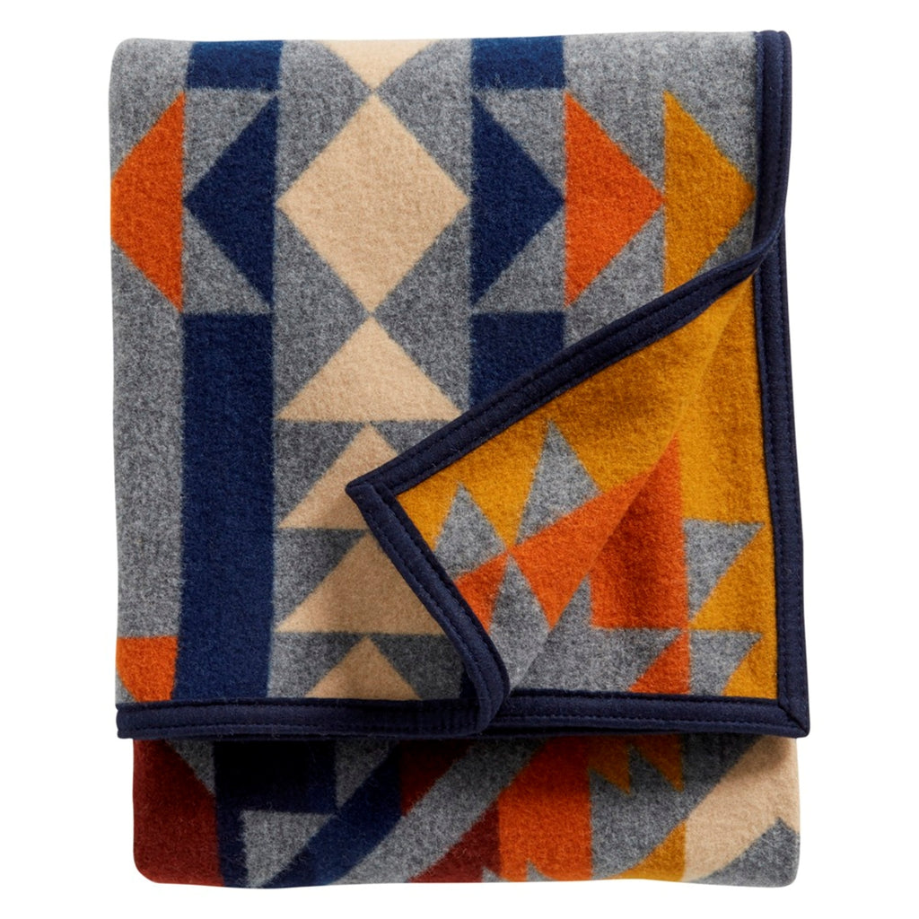 Pendleton-Smith Rock Jacquard Napped Throw-Throws & Blankets-Much and Little Boutique-Vancouver-Canada