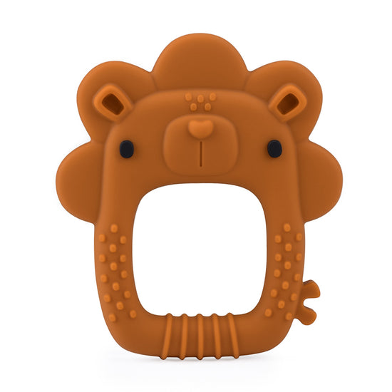 Loulou Lollipop-Silicone Wild Teether-Toys & Games-Lion-Much and Little Boutique-Vancouver-Canada