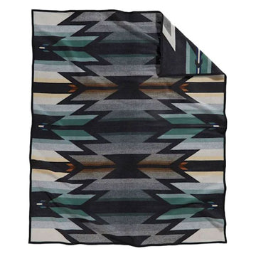 Pendleton-Wyeth Trail (Oxford) Wool Twin Blanket-Throws & Blankets-Much and Little Boutique-Vancouver-Canada