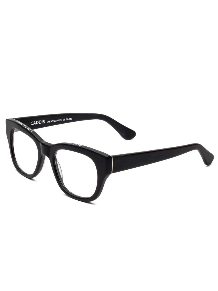 Caddis-MIKLOS Reading Glasses-Eyewear-Matte Black-1.00-Much and Little Boutique-Vancouver-Canada
