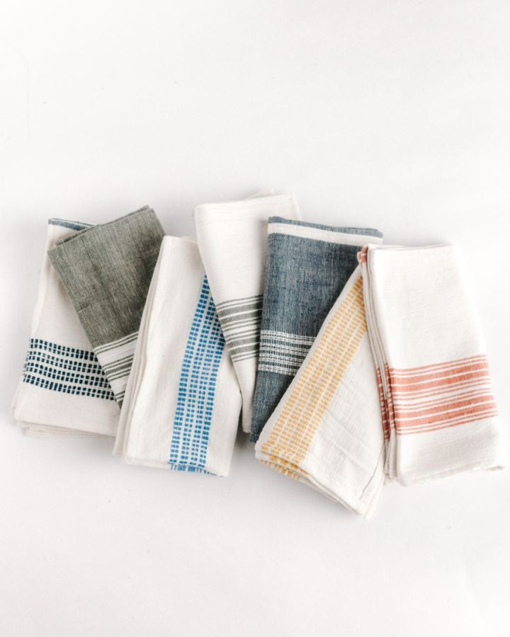 Creative Women-Pair Of Cotton Napkins-Kitchenware-Much and Little Boutique-Vancouver-Canada