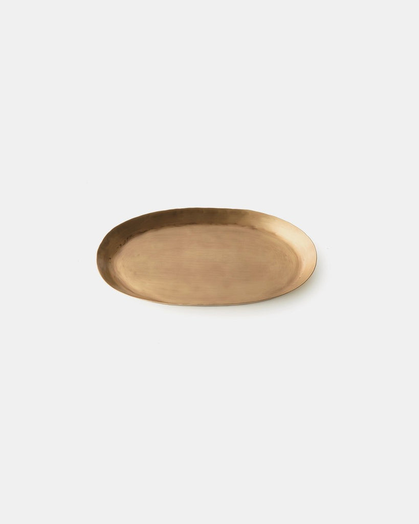 Fog Linen-Brass Oval Tray-Art & Decor-Much and Little Boutique-Vancouver-Canada