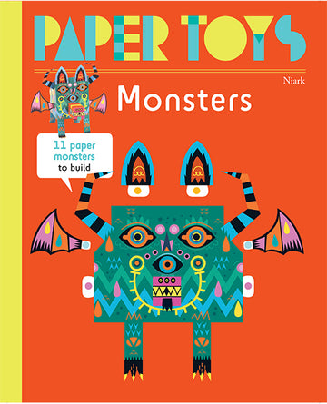 Gingko Press-Paper Toys-Children's Books-Monsters-O/S-Much and Little Boutique-Vancouver-Canada
