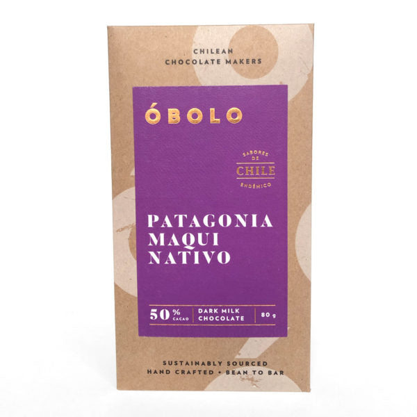 Obolo-Artisan Chocolate-Pantry-Maqui Nativo-80g-Much and Little Boutique-Vancouver-Canada
