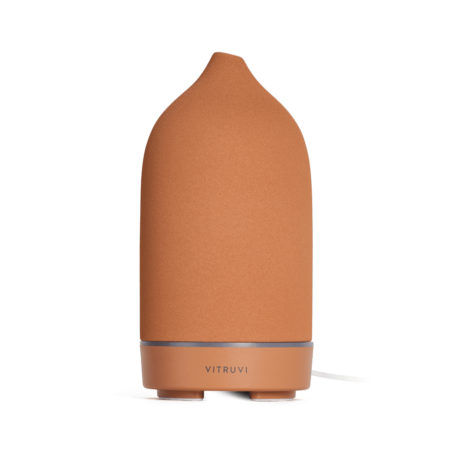 Vitruvi-Stone Diffuser-Candles & Home Fragrance-Terracotta-Much and Little Boutique-Vancouver-Canada