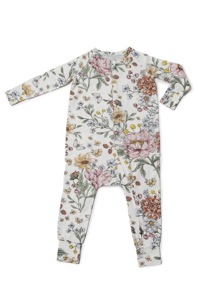 Loulou Lollipop-Long Sleeve Sleeper-Clothing-Secret Garden-6-12 Months-Much and Little Boutique-Vancouver-Canada