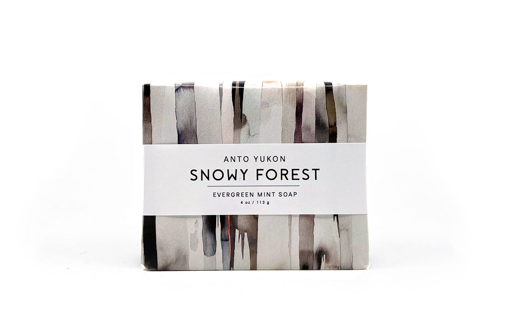 Anto Yukon-Holiday Soap-Personal Care-Snowy Forest-4oz-Much and Little Boutique-Vancouver-Canada