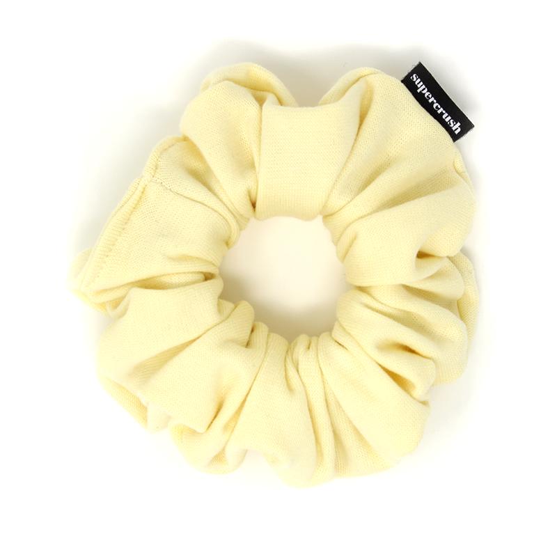 Supercrush-Regular Scrunchie-Hair Accessories-Lemonade-O/S-Much and Little Boutique-Vancouver-Canada