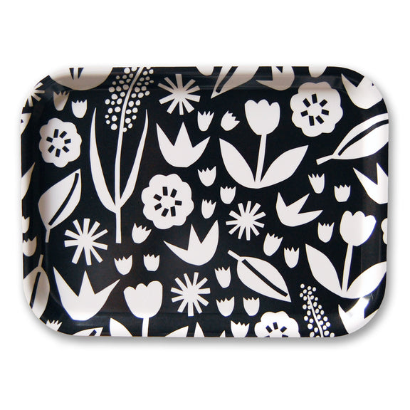 Badger & Burke-Black And White June Birch Tray-Art & Decor-Much and Little Boutique-Vancouver-Canada