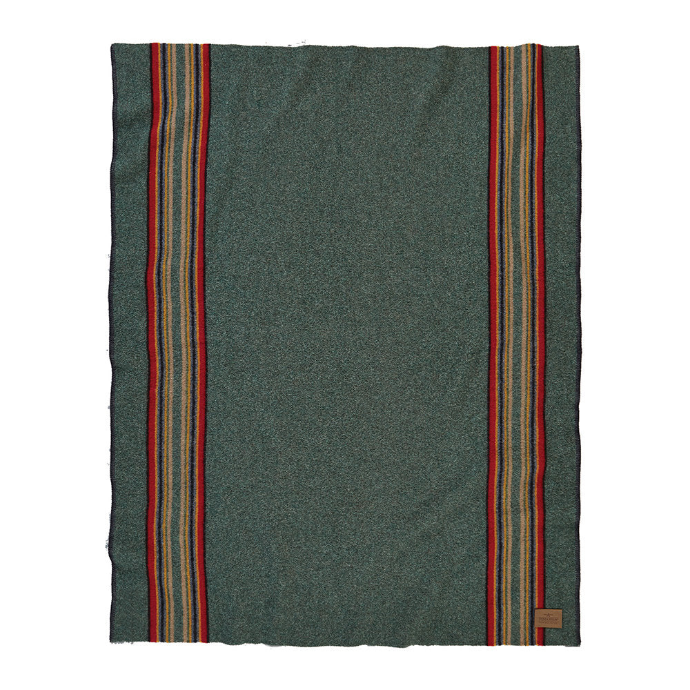 Pendleton-Yakima Camp Throw-Throws & Blankets-Green Heather-54" x 66"-Much and Little Boutique-Vancouver-Canada